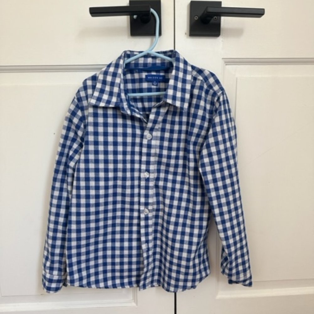 Maison Me Size 10 Button Down Shirt